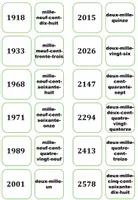 Vorschau - Spiele - Materialpaket Les nombres 1-9999 - Seite 3