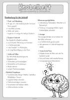 Vorschau - Arbeitsblätter - Knobelheft Grundrechenarten und Zahlenrätsel - 12 Seiten zum Rechnen, Knobeln und Rätseln - für die Grundschule, ab Klasse 3 - Seite 1