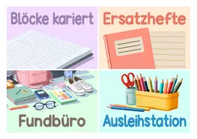 Vorschau - Bildkarten - Beschriftung im Klassenzimmer | 52 Karten - Seite 3
