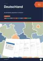 Vorschau - Stundenentwürfe - Deutschland - Bundesländer geografisch orientieren - Deckblatt