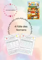 Vorschau - Test - Probe - Sprache untersuchen - 4 Fälle des Nomens - Deckblatt