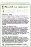 Vorschau - Arbeitsblätter - Technik: Arbeitsablauf an der Tischbohrmaschine, Klasse 6-8 - Seite 2