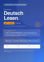 Vorschau - Stundenentwürfe - iKMPLUS Deutsch Lesen Vorbereitungstest 4. Schulstufe – Lesekompetenz üben mit 2 Texten, 20 Aufgaben & Lösungen - Deckblatt
