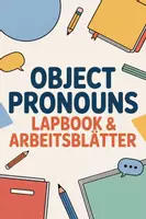 Vorschau - Arbeitsblätter - Object Pronouns Lapbook & Arbeitsblätter | Objektpronomen Englisch - Deckblatt
