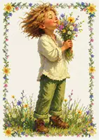 Vorschau - Arbeitsblätter - Liederarbeitung zu "I like the flowers" Englisch Bildmaterial Kreative Malvorlagen Arbeitsblätter - Seite 1