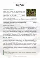 Vorschau - Arbeitsblätter - Pudu Steckbrief – Lesetext, Lückentext, Weltkarte & Arbeitsblatt - Seite 2