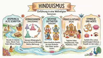 Vorschau - Arbeitsblätter - Arbeitsblatt "Hinduismus" + Onlineübung & MP3 + + Infografik - Seite 2