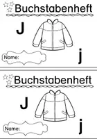 Vorschau - Arbeitsblätter - Miniheft zum Buchstaben J j - Seite 2