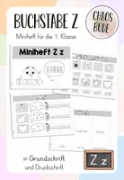 Vorschau - Spiele - Buchstaben Z/tz - Materialpaket für die 1. Klasse - Seite 1