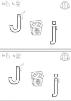 Vorschau - Arbeitsblätter - Miniheft zum Buchstaben J j - Seite 3