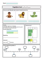 Voorbeeld - Werkbladen automatisatie: dagelijkse kost - deel 3 (december) - Voorblad