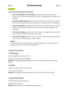 Vorschau - Arbeitsblätter - GELEITETE GEDICHTANALYSE ( + Lösungen) - Seite 2