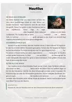 Vorschau - Arbeitsblätter - Nautilus Steckbrief – Lesetext, Lückentext, Weltkarte & Arbeitsblatt - Seite 2