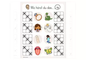 Vorschau - Stationenlernen - Buchstabeneinführung ng/nk - Klammerkarten - Seite 3