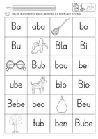 Vorschau - Arbeitsblätter - Lesen nach dem B - Seite 2