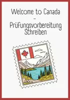 Vorschau - Stundenentwürfe - Canada novel excerpt Schreiben Prüfungsvorbereitung ZP10 mit Erwartungshorizont - Deckblatt