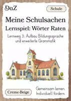 Vorschau - Spiele - Sag es nicht DaZ/DaF Erklärspiel Begriffe erklären Wörter umschreiben - Deckblatt