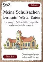 Vorschau - Spiele - Sag es nicht DaZ/DaF Erklärspiel Begriffe erklären Wörter umschreiben - Deckblatt