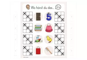Vorschau - Spiele - Buchstabeneinführung Ü - Klammerkarten - Seite 2