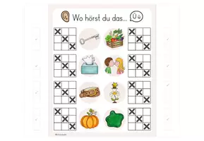 Vorschau - Spiele - Buchstabeneinführung Ü - Klammerkarten - Seite 3