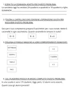 anteprima - Compiti in classe/Test - verifica problemi aprile - Pagina di copertina