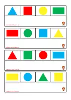 Vista previa - Refuerzo / NEE / Materiales de apoyo - FORMAS GEOMETRICAS - MATERIAL MANIPULATIVO - página 1