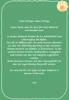 Vorschau - Arbeitsblätter - Vom Samen zur Frucht - Lebenszyklus des Apfels - Seite 1