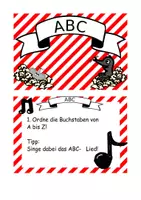 Vorschau - Aufgabenkarten - ABC Lerntheke mit Popcornwörtern und Maulwurf Max - Deckblatt