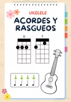 Vista previa - Decoración del aula - UKELELE Acordes y Rasgueos (cast/cat) - Portada