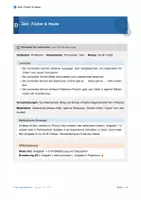Vorschau - Stundenentwürfe - Früher & Heute - Zeitbegriffe und Wandel sprachlich ausdrücken - Seite 1