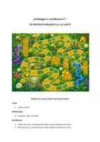 Vorschau - Spiele - Motivierendes Rechtschreibspiel zu s-Lauten (Klasse 5/6) - Deckblatt