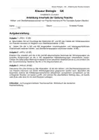 Vorschau - Arbeitsblätter - Klausur - Evolution, Poecilia - Deckblatt