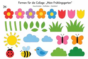 Vorschau - Arbeitsblätter - Wachsendes Materialpaket Kunst Klasse 1-7 - Seite 3