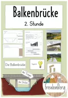 Vorschau - Stundenentwürfe - 2. Stunde: Die Balkenbrücke - Unterrichtsstunde - Deckblatt