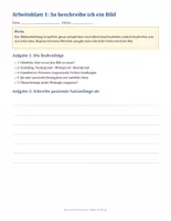 Vorschau - Stundenentwürfe - Bildbeschreibung Wimmelbild (inkl. Lösung / Erwartungshorizont) - Seite 2