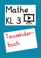 Vorschau - Präsentationen/Tafelbilder - Das Tausenderbuch (Lernvideo) - Deckblatt