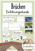 Vorschau - Arbeitsblätter - 1. Stunde: Brücken - Einführungsstunde - Vorwissen - Deckblatt
