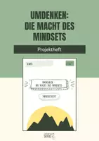 Vorschau - Unterrichtsreihen - Umdenken - die Macht des Mindsets - Projektheft - Deckblatt