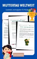 Vorschau - Arbeitsblätter - Lesetraining: Muttertag weltweit / Klasse 3 und 4 - Deckblatt