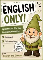 Vorschau - Anderer Materialtyp - English only: Herman the German - Sprachritual für den Englischunterricht - Deckblatt