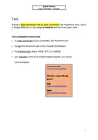 Vorschau - Arbeitsblätter - Analyzing Films - Bewertung einer Schülerpäsentation (Online Unterricht) - Seite 2