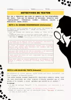 Vista previa - Hojas de trabajo - DETECTIVES DE TEXTOS. Propiedades de los textos - página 3