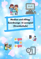 Vorschau - Arbeitsblätter - Medien & Alltag Bundle – Schreiben, Reflektieren & Spielen (Grundschule) - Seite 1