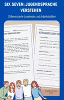 Vorschau - Arbeitsblätter - Lesetexte: Six Seven - Jugendsprache verstehen / Kl. 5-8 - Deckblatt