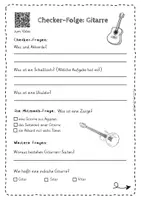 Vorschau - Arbeitsblätter - Gitarre Checker-Folge Musik – Checkerfragen, Quiz, Bonusfragen & Rätsel - Seite 3