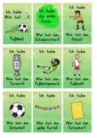 Vorschau - Spiele - Fußball / Anfangsunterricht: Ich habe... Wer hat...? (Lesespiel) - Deutsch - Kl. 1/2 - Seite 2