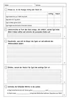 Vorschau - Arbeitsblätter - GLN Großer Leistungsnachweis Klassenarbeit Lesen & Zuhören - Seite 2