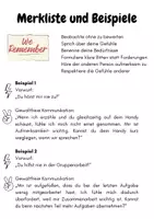 Vorschau - Stundenentwürfe - Arbeitsblätter und Übungen: Gewaltfreie Kommunikation nach Roseneberg - Seite 3