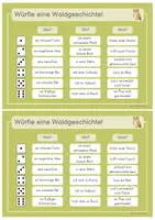Vorschau - Arbeitsblätter - Materialpaket | 12 Würfelgeschichten | freie Schreibzeit | Kl. 1-4 - Seite 2