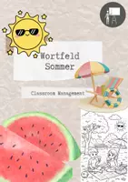 Vorschau - Arbeitsblätter - Sommer: Arbeit am Wortfeld, Ausmalbilder - Deckblatt
